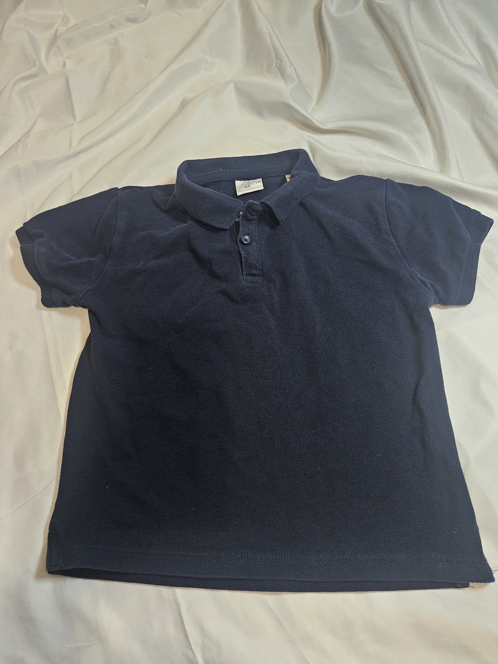 Zara Boys Navy Blue Polo Shirt
